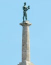 Victory monument - symbol of Belgrade - Serbia Royalty Free Stock Photo