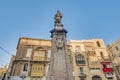 Victory Monument at Vittoriosa Square in Birgu, Malta Royalty Free Stock Photo