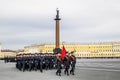 Victory parade on Palace Square in Saint Petersburg, April 28, 2