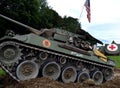 Victory Show. Leicester, UK. September 2023. M18 Hellcat is a tank destroyer Royalty Free Stock Photo