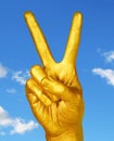 Victory sign