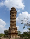 Victory Tower, Chittaurgarh, Rajasthan Royalty Free Stock Photo