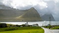 Vidareidi village, Vidoy island, Faroe Islands, Denmark