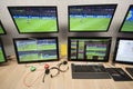 Video assistance referee room