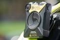 Video and Audio body camera worn by UK police officers.