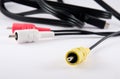 Video and audio cable plugs