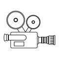 video camera cinema icon