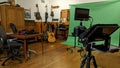 Musicians recording studio Encinitas California Royalty Free Stock Photo