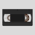 Video cassette. Flat design. Vector illustration Royalty Free Stock Photo