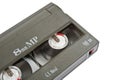 Video8 cassette on white background. Royalty Free Stock Photo