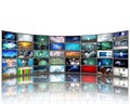 Video Display Royalty Free Stock Photo