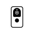 Video doorbell icon