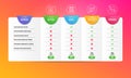 Video file, Reject checklist and Architectural plan icons set. Loan percent sign. Vector