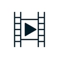 Video film play - Simple icon