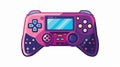Video game console. This is a video game controller, gamepad device from the age of the 2000s. This is an electronic