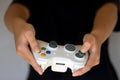 Video game console gamepad joystick Royalty Free Stock Photo