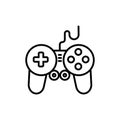 Video game controller icon vector Royalty Free Stock Photo