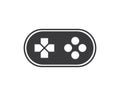 video game controller logo icon vector illustration Royalty Free Stock Photo