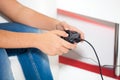 Video game controller Royalty Free Stock Photo
