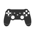 Video game controller. Wireless gamepad. Vector illustration.