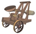 A Video Game Object:catapult