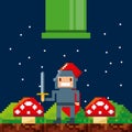 Video game pixel design