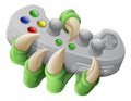 Video Gamer Game Gaming Controller Claw Hand