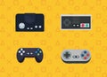 Video games icons Royalty Free Stock Photo