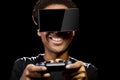 Video Games with VR Headset and Controller