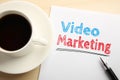 Video marketing Royalty Free Stock Photo