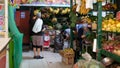 Market in Lima Peru during COVID19 quarentine