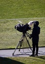 Video operator on the playing field