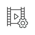 Video optimization, in line design. Video quality, enhancement, compression, editing, processing, video improvement on