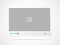 Video player interface