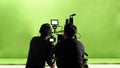 Video production behind the scenes. Making of TV commercial movie