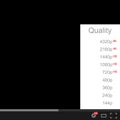 Video quality selection. The quality of the video, movie or picture on white and black background. Vector illustration.