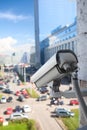 Video surveillance camera Royalty Free Stock Photo