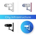 Video surveillance icon