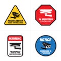 Video Surveillance Signs