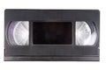 Video tape casette isolated Royalty Free Stock Photo