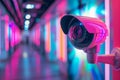 Video technology for secure network access in household safeguarding employs multi-factor authentication, digital encryption, and