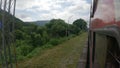 A video of train running in Konkan stations.