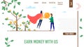 Video Tutorials Teaching Earn Money Landing Page