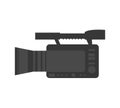 Videocamera icon. Broadcasting design. Vector graphic Royalty Free Stock Photo