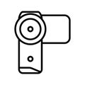 Videocamera icon vector illustration photo