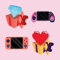 videogame controller and gifts