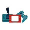 Videogame gamepads and console