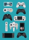 Videogame gamepads and consoles