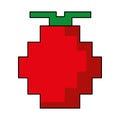 Videogame pixelated item