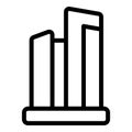 Videogame tech accessory icon outline vector. Gaming stuff peripheral
